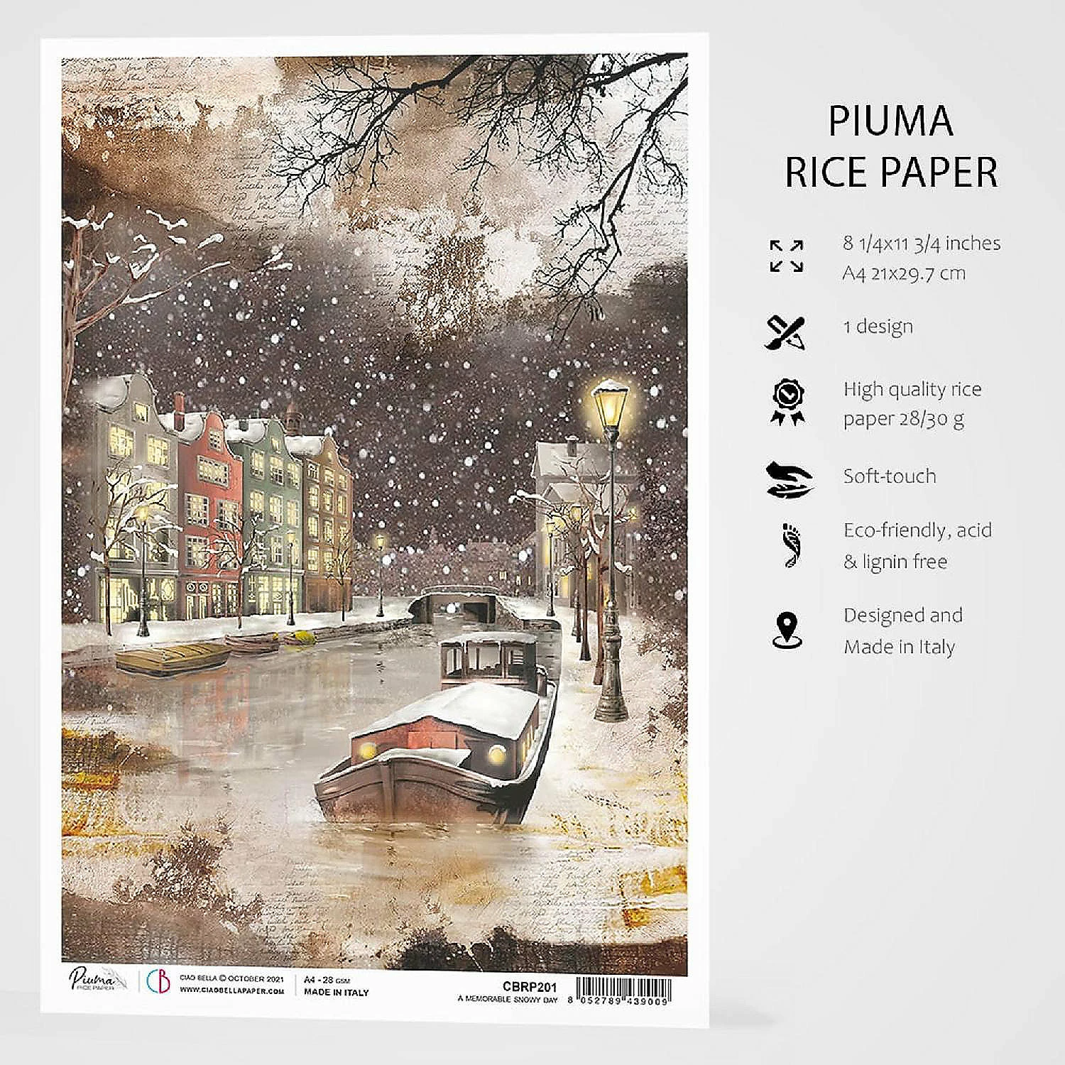 Best reviews of π₯ Ciao Bella Rice Paper A4 A Memorable Snowy Day π― 3 Best reviews of π₯ Ciao Bella Rice Paper A4 A Memorable Snowy Day π― - Image 3