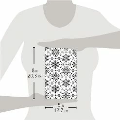 New 🔔 Ciao Bella Texture Stencil 5x8 Snowflakes ✨ -Cheap Christmas Crafts Store ciao bella texture stencil 5x8 snowflakes14154012 a03NOWA
