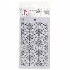 New 🔔 Ciao Bella Texture Stencil 5x8 Snowflakes ✨