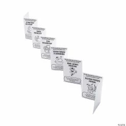 Discount ⌛ Color Your Own 12 Days of 🎁 Christmas Accordion Cards - 24 Pc. ⭐ -Cheap Christmas Crafts Store color your own 12 days of christmas accordion cards 24 pc 13957647 a02