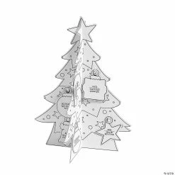 Cheap π Color Your Own 3D Symbols of Faith π Christmas Tree - Makes 12 π