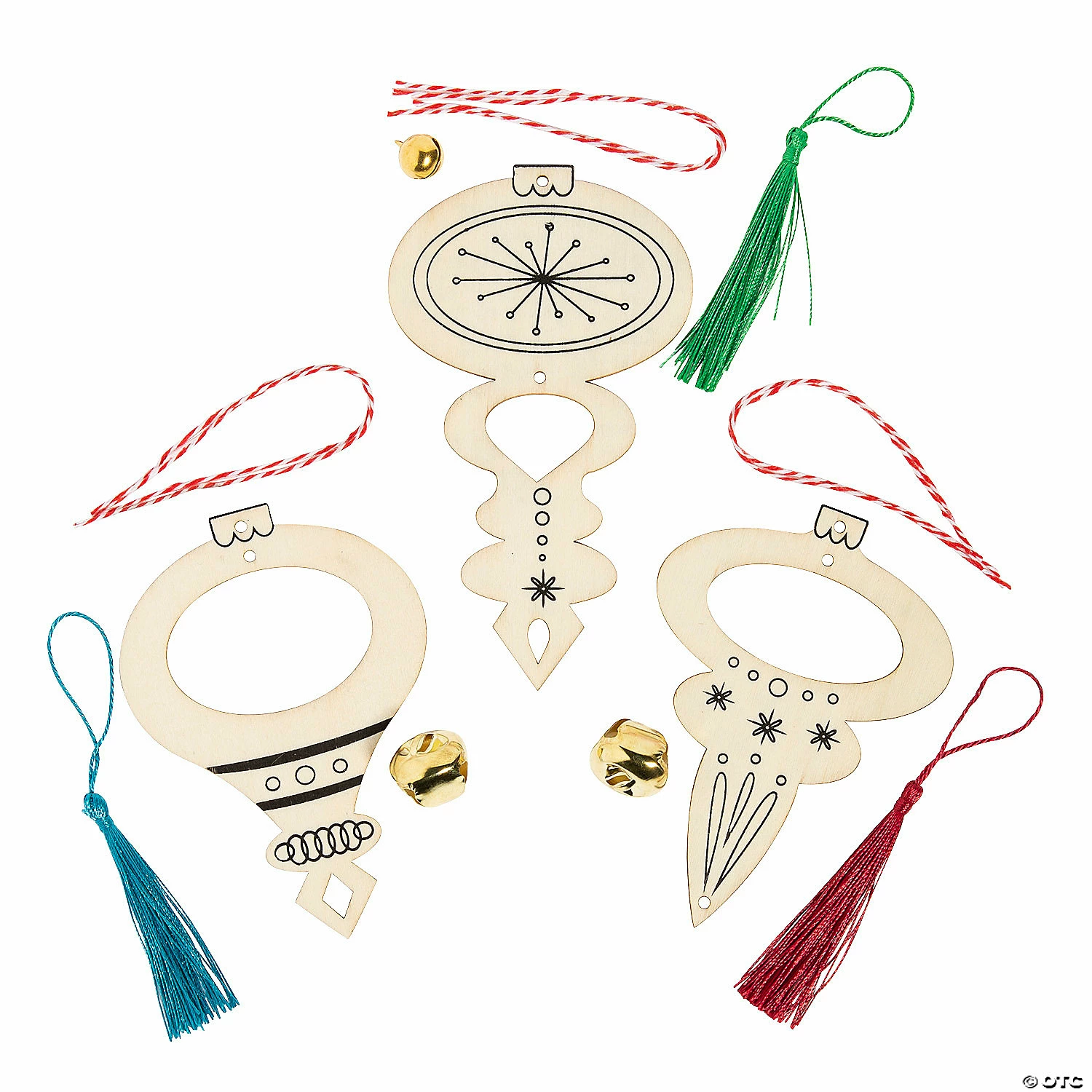 Cheap π Color Your Own π Christmas Ornament with Tassel Craft Kit - Makes 3 β€οΈ 2 Cheap π Color Your Own π Christmas Ornament with Tassel Craft Kit - Makes 3 β€οΈ - Image 2