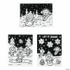 Top 10 😍 Color Your Own Fuzzy Winter Posters - 24 Pc. 🔔