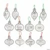 Best Pirce 🔥 Color Your Own Names of Jesus Ornaments - 12 Pc. 🎁