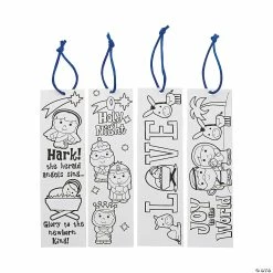 Top 10 💯 Color Your Own Nativity Bookmarks - 12 Pc. ⌛