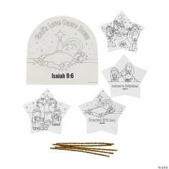 Outlet 🥰 Color Your Own Nativity Story Mobile Craft Kit - Makes 12 🛒 5 Outlet 🥰 Color Your Own Nativity Story Mobile Craft Kit - Makes 12 🛒 -Cheap Christmas Crafts Store color your own nativity story mobile craft kit makes 1214092378 a02