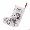 Cheap 🧨 Color Your Own Peanuts® 🎄 Christmas Stockings - 12 Pc. 🤩