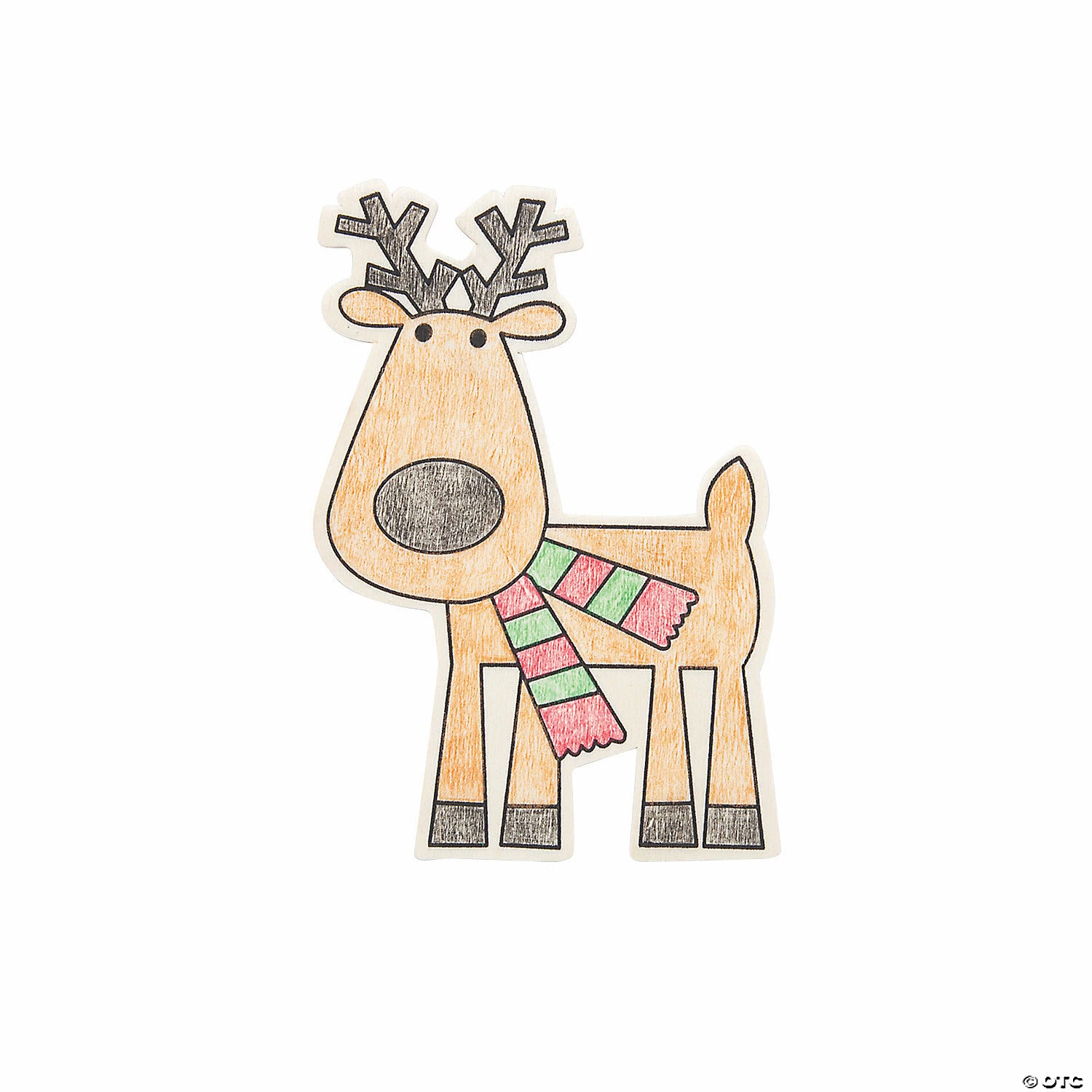 Hot Sale π Color Your Own Reindeer Shapes - 12 Pc. π 2 Hot Sale π Color Your Own Reindeer Shapes - 12 Pc. π - Image 2