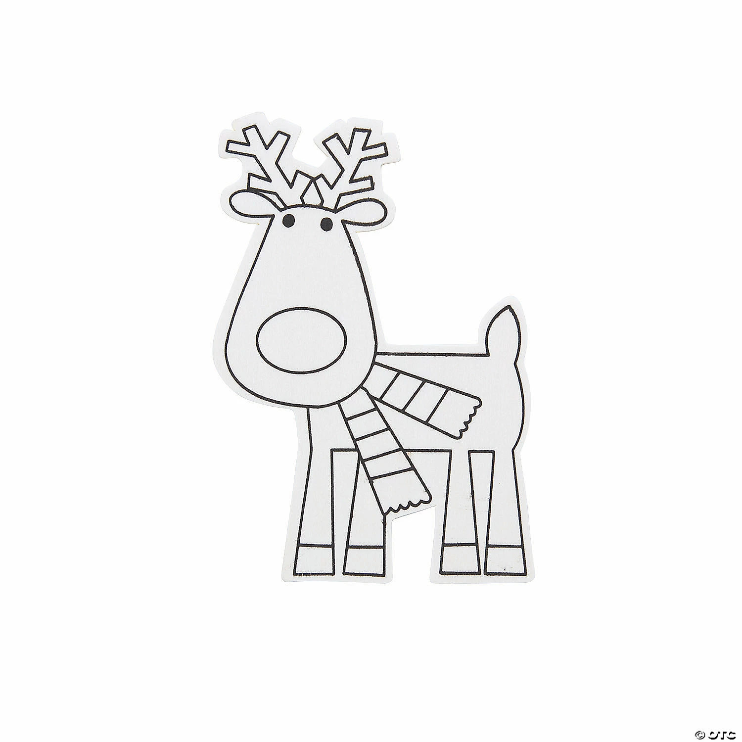 Hot Sale π Color Your Own Reindeer Shapes - 12 Pc. π 1 Hot Sale π Color Your Own Reindeer Shapes - 12 Pc. π