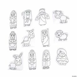 Best reviews of 💯 Color Your Own Stuffed Nativity Characters - 12 Pc. 🤩