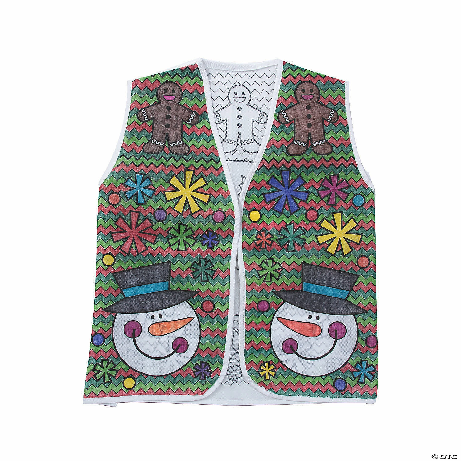 Cheap π Color Your Own Ugly Sweater Vests - 12 Pc. β¨ 2 Cheap π Color Your Own Ugly Sweater Vests - 12 Pc. β¨ - Image 2