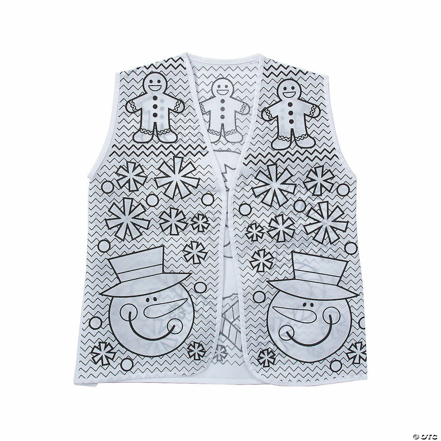 Cheap π Color Your Own Ugly Sweater Vests - 12 Pc. β¨ 1 Cheap π Color Your Own Ugly Sweater Vests - 12 Pc. β¨