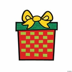 Cheap π― Color Your Own Weaving π Christmas Present Craft Kit - Makes 12 π