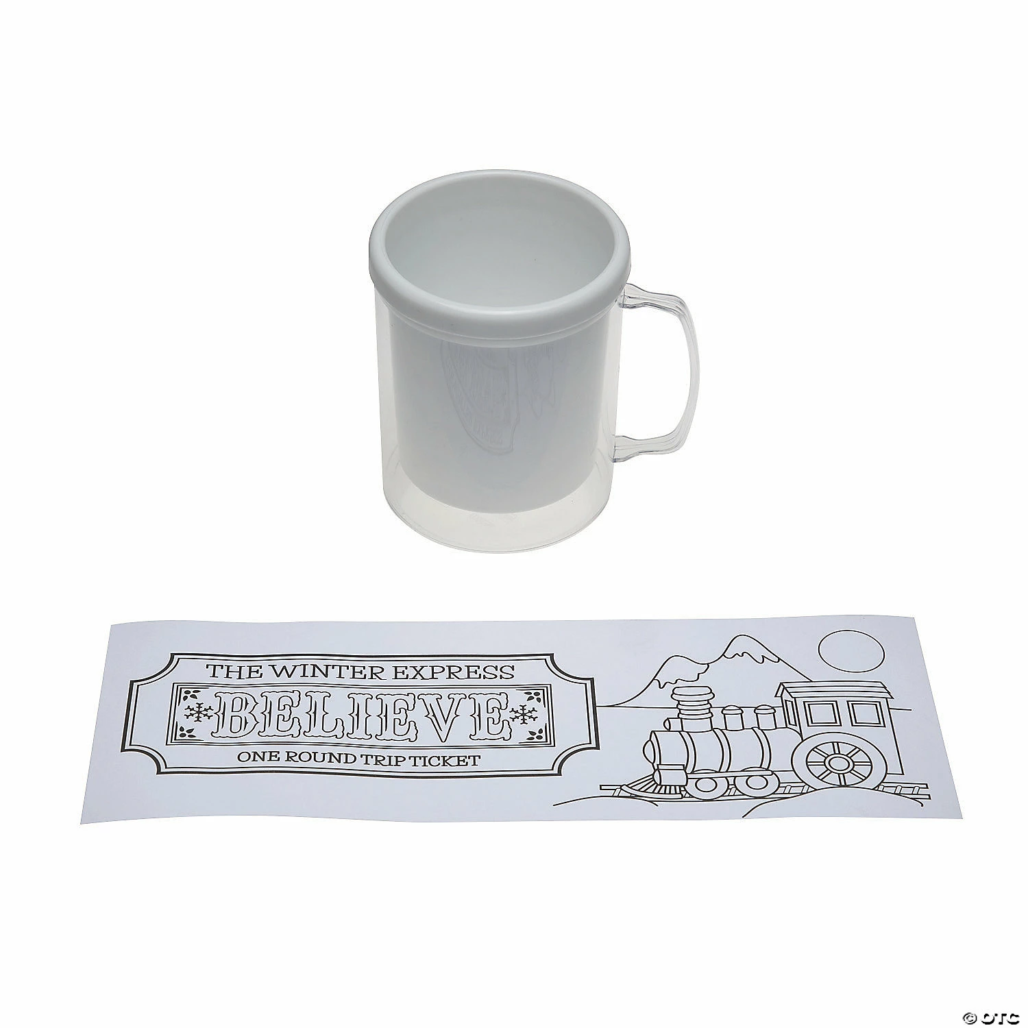 Outlet π Color Your Own Winter Express Cocoa Mugs - 12 Pc. π 3 Outlet π Color Your Own Winter Express Cocoa Mugs - 12 Pc. π - Image 3