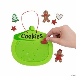 Best Sale 🔔 Cookie Jar Ornament Craft Kit - Makes 12 ❤️ -Cheap Christmas Crafts Store cookie jar ornament craft kit makes 1214145120 a03
