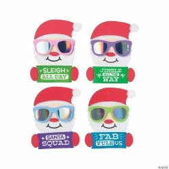 Flash Sale βοΈ Cool Santa Magnet Craft Kit - Makes 12 π
