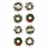 Brand new 👏 Couture Creations 🎁 Christmas Embellishment 🎁 Christmas Wreath 8pc 👍