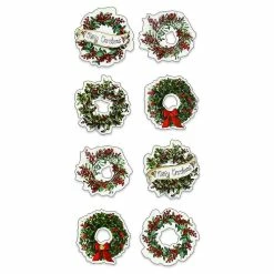 Brand new 👏 Couture Creations 🎁 Christmas Embellishment 🎁 Christmas Wreath 8pc 👍