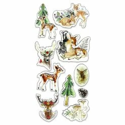 Coupon ๐ Couture Creations ๐ Christmas Embellishment Winter Deer 10pc ๐