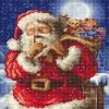 Hot Sale 🔥 Crafting Spark (Wizardi) - Counted Cross Stitch Kit Santa ❄ Christmas secret L8000 🔥