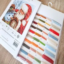 Top 10 😉 Crafting Spark (Wizardi) - Counted Cross Stitch Kit Santa Claus and Snowman Leti919 🔔 -Cheap Christmas Crafts Store crafting spark wizardi counted cross stitch kit santa claus and snowman leti91914222406 a02NOWA