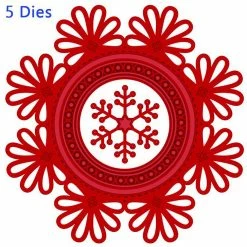 Cheapest 💯 Creative Expressions Festive Collection Looped Snowflake Frame Die 👏
