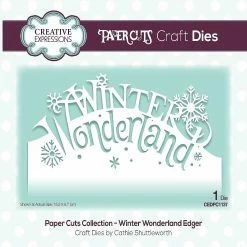 Best deal ๐ฅ Creative Expressions Paper Cuts Edger Winter Wonderland Craft Die ๐