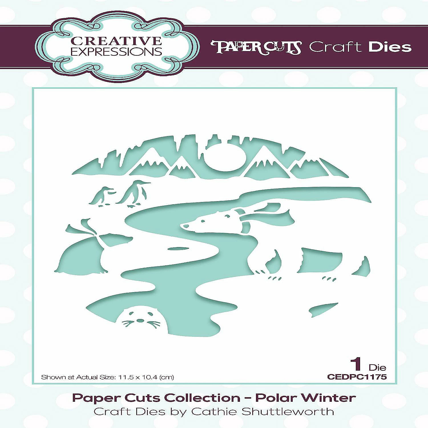 Promo ๐ Creative Expressions Paper Cuts Scene Polar Winter Craft Die ๐คฉ 1 Promo ๐ Creative Expressions Paper Cuts Scene Polar Winter Craft Die ๐คฉ