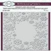 Coupon 🌟 Creative Expressions Snowflake Solitude 5 34 in x 7 12 in 3D Embossing Folder 🤩