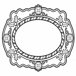 Best Sale ❤️ Creative Expressions Stamps Gingerbread Buttons 😀