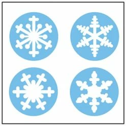 New ✨ Creative Shapes Etc. - Incentive Stickers - Snowflake 👏