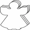 Flash Sale 🔔 Creative Shapes Etc. - Large Single Color Construction Paper Craft Cut-out - Angel 🎁