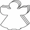 Wholesale ❤️ Creative Shapes Etc. - Large Single Color Creative Foam Craft Cut-outs - Angel 🎉