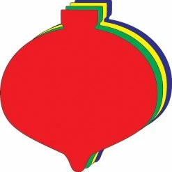 Discount 🥰 Creative Shapes Etc. - Ornament Assorted Color Creative Cut-outs- 5.5" ⭐