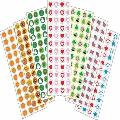 Deals 😀 Creative Shapes Etc. - Sticker Set - Holiday ⌛