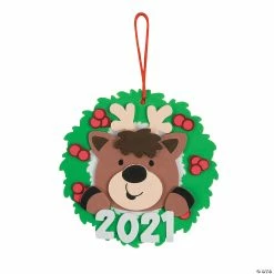 Best Pirce 🎁 Dated Reindeer Ornament Craft Kit - Makes 12 🌟