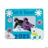 Wholesale 🌟 Dated Winter Picture Frame Magnet Craft Kit - Makes 12 😀
