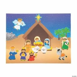 Buy ✨ Design Your Own Nativity Sticker Scenes - 12 Pc. 🔥