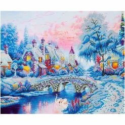 Flash Sale ✨ Diamond Dotz Advanced Kit - Winter Village 🎁