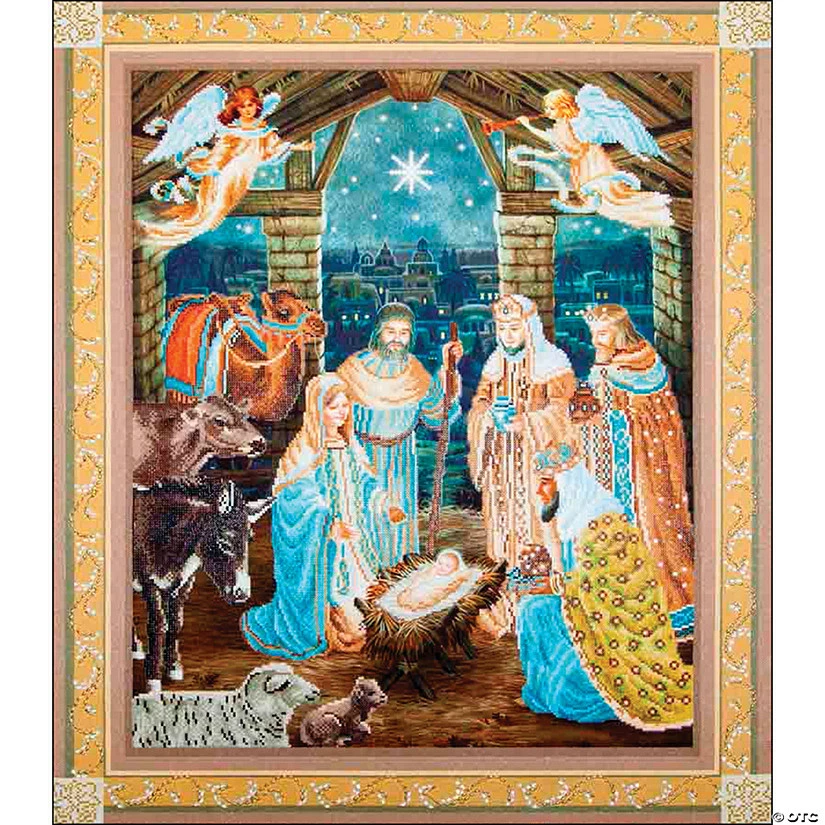 Flash Sale β¨ Diamond Dotz Diamond Embroidery Facet Art Kit 37.25"X43.25"-Nativity Scene π 1 Flash Sale β¨ Diamond Dotz Diamond Embroidery Facet Art Kit 37.25"X43.25"-Nativity Scene π