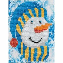 Flash Sale 🎁 Diamond Dotz Mini Pillow Kit - Snowman Cap ✔️