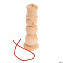 Coupon 👏 DIY 3D Unfinished Wood Snowman Ornaments - Makes 12 😉