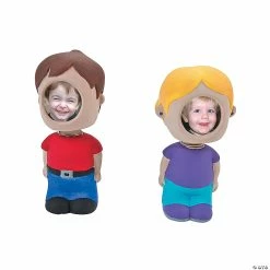 Cheap 🌟 DIY Ceramic Bobblehead Frames - 12 Pc. ❤️ -Cheap Christmas Crafts Store diy ceramic bobblehead frames 12 pc 48 9359 a01