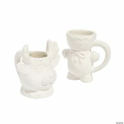 Buy 🧨 DIY Ceramic Holiday Mugs - 12 Pc. 🔔