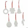 Coupon ✨ DIY Ceramic Holiday Ornaments - 12 Pc. 🌟