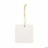 Wholesale 💯 DIY Ceramic Square Ornament - 12 Pc. 🎉