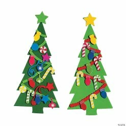 Best Pirce 🛒 DIY Fabulous Foam 🎅 Christmas Tree Bookmarks - 24 Pc. ✨