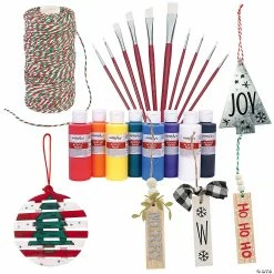 Discount 😀 DIY Farmhouse 🎅 Christmas Ornament Kit - Makes 36 😍