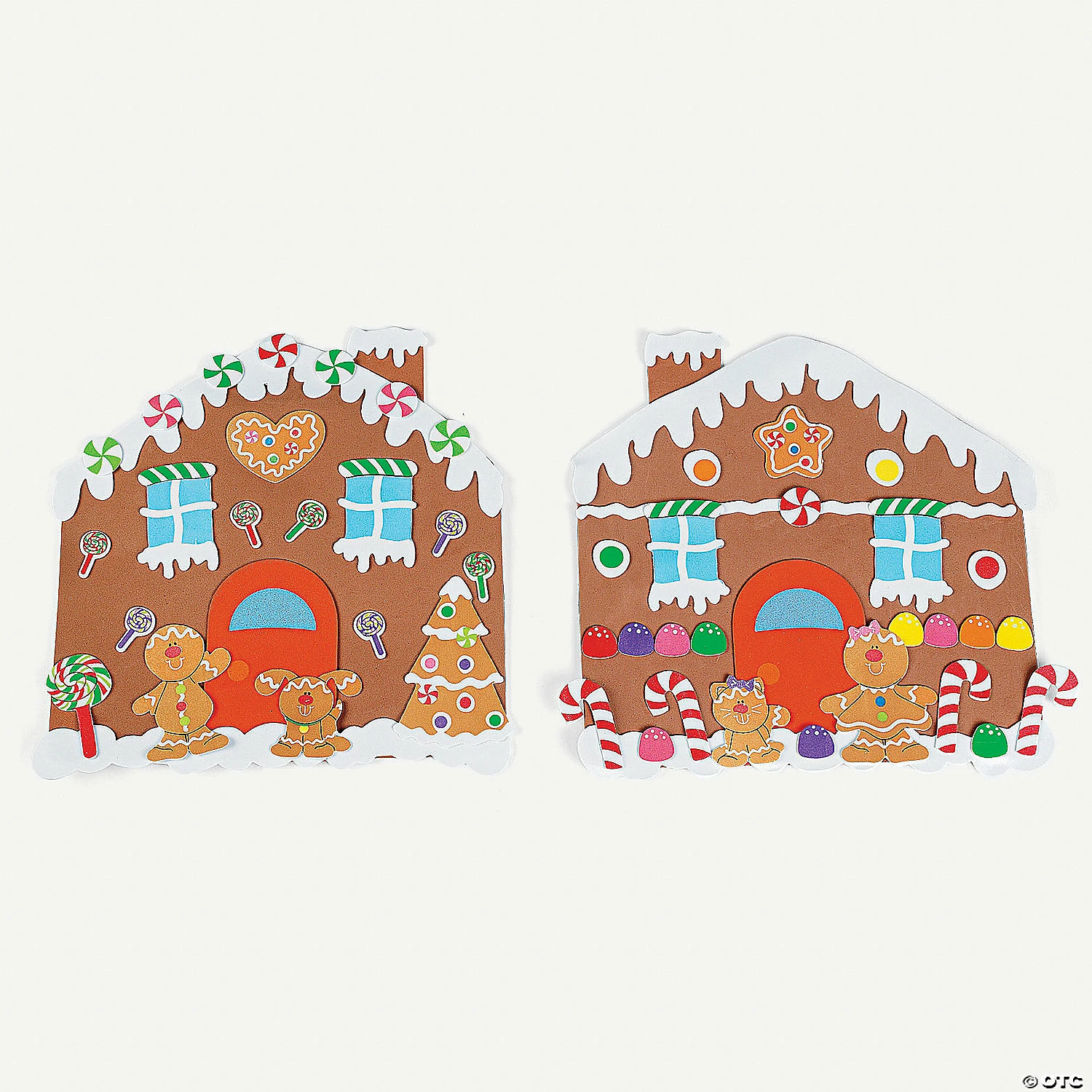 Cheapest βοΈ DIY Foam Gingerbread House Placemats - Makes 12 𧨠3 Cheapest βοΈ DIY Foam Gingerbread House Placemats - Makes 12 𧨠- Image 3
