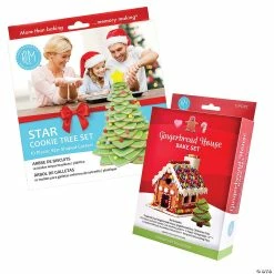 Brand new π― DIY Gingerbread House Kit and π Christmas Cookie Tree Kit, 2 Piece Set β¨